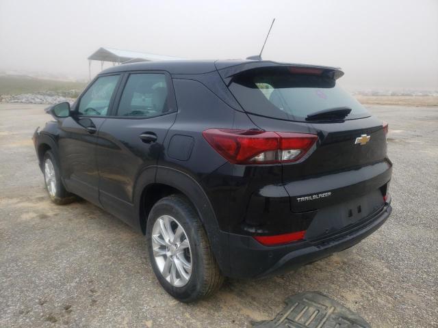Photo 3 from auction – 2021 CHEVROLET TRAILBLAZE with VIN KL79MMS2XMB170987