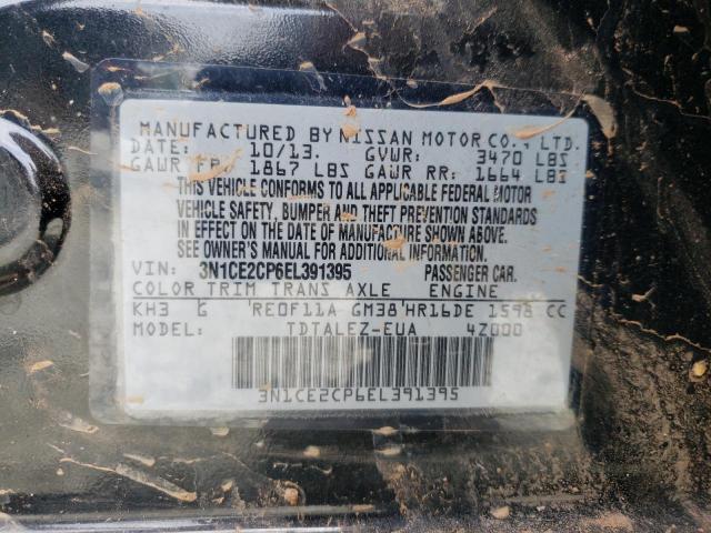 Photo 10 from auction – 2014 NISSAN VERSA NOTE with VIN 3N1CE2CP6EL391395