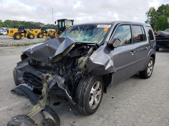 Photo 2 from auction – 2015 HONDA PILOT EX with VIN 5FNYF3H46FB004655