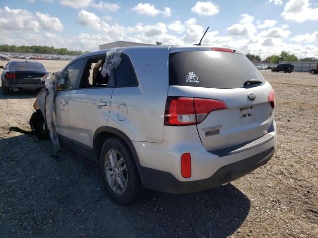 Photo 3 from auction – 2015 KIA SORENTO LX with VIN 5XYKT3A65FG600715