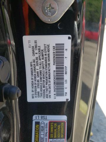 Photo 10 from auction – 2012 HONDA CIVIC EX with VIN 2HGFG3B82CH521118