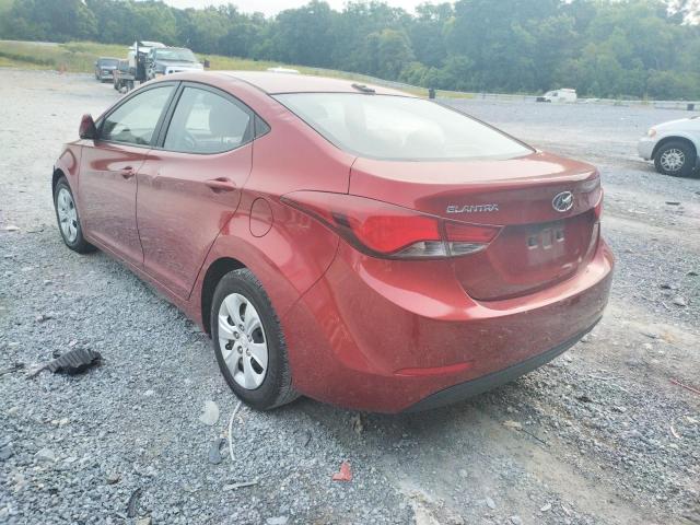 Photo 3 from auction – 2016 HYUNDAI ELANTRA SE with VIN 5NPDH4AE8GH694347