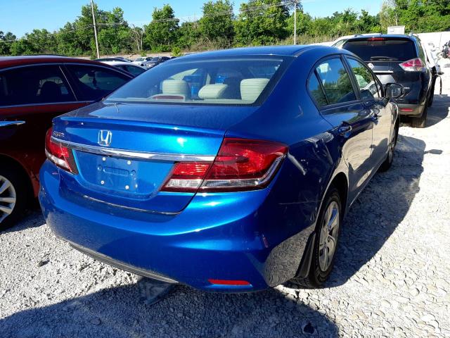 Photo 4 from auction – 2013 HONDA CIVIC LX with VIN 19XFB2F52DE064315
