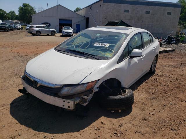 Photo 2 from auction – 2012 HONDA CIVIC EX with VIN 2HGFB2F83CH524399