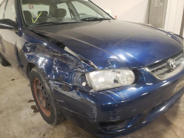 Photo 9 from auction – 2001 TOYOTA COROLLA CE with VIN 1NXBR12E61Z459004