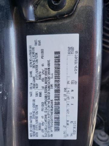 Photo 10 from auction – 2017 FORD F250 SUPER with VIN 1FT7W2BT7HEB26385