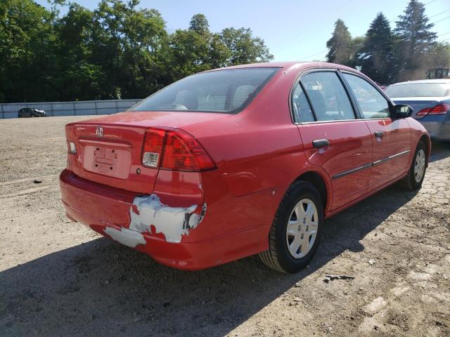 Photo 4 from auction – 2005 HONDA CIVIC DX with VIN 1HGES16455L030179