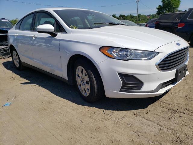 FORD FUSION S 2020 with VIN 3FA6P0G73LR102041 - Photo from auction