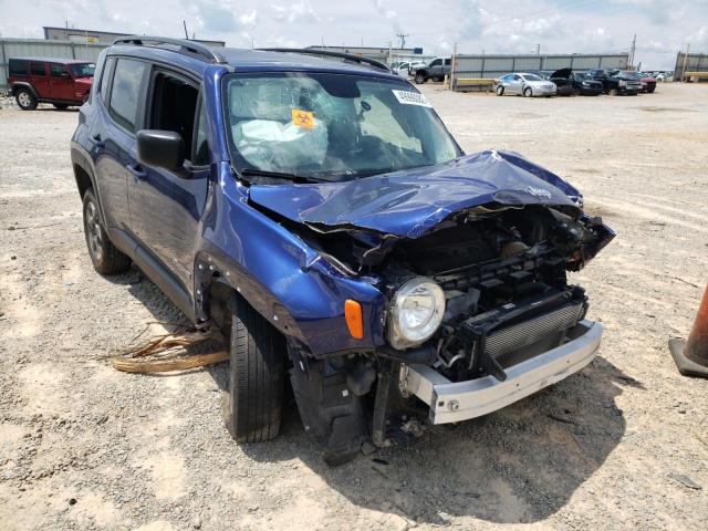JEEP RENEGADE S 2017 with VIN ZACCJBAB4HPG10401 - Photo from auction