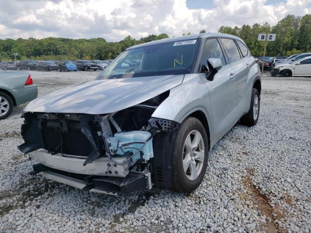 Photo 2 from auction – 2021 TOYOTA HIGHLANDER with VIN 5TDCZRAH0MS037869