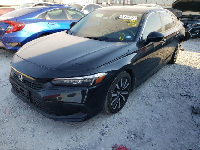 Photo 2 from auction – 2022 HONDA CIVIC EX with VIN JHMFE1F72NX004442