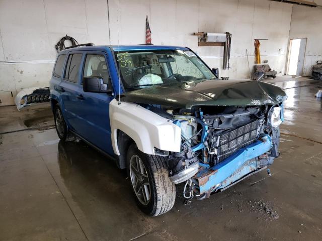 Photo 1 from auction – 2009 JEEP PATRIOT SP with VIN 1J4FF28B69D117981