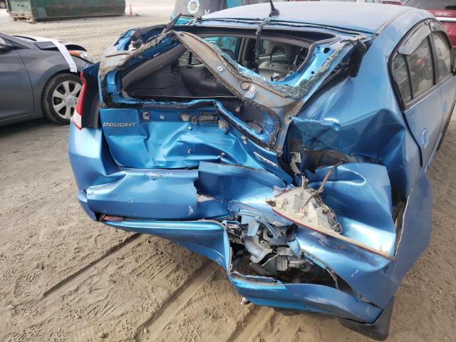 Photo 9 from auction – 2010 HONDA INSIGHT LX with VIN JHMZE2H53AS006545