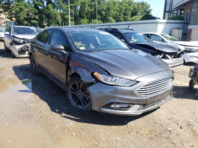 Photo 1 from auction – 2018 FORD FUSION SE with VIN 3FA6P0LU6JR162260