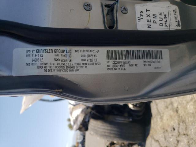 Photo 10 from auction – 2015 DODGE DART SXT with VIN 1C3CDFBB0FD193369