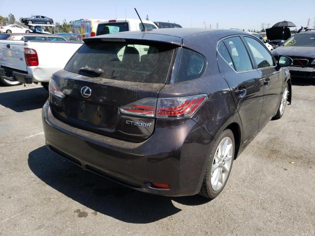 Photo 4 from auction – 2012 LEXUS CT 200 with VIN JTHKD5BH2C2095102