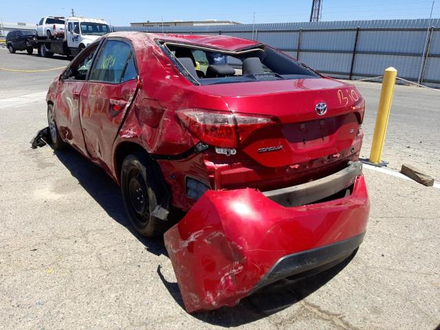 Photo 3 from auction – 2017 TOYOTA COROLLA L with VIN 2T1BURHE6HC771968