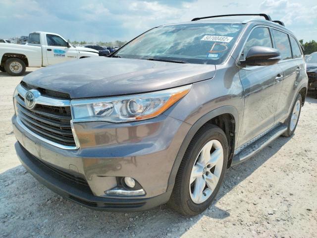 Photo 2 from auction – 2016 TOYOTA HIGHLANDER with VIN 5TDYKRFH6GS164312
