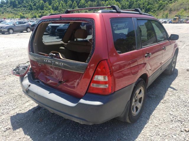 Photo 4 from auction – 2005 SUBARU FORESTER 2 with VIN JF1SG63665H738763
