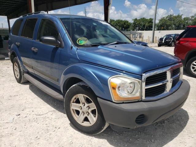 DODGE DURANGO SX 2006 with VIN 1D4HD38K26F140378 - Photo from auction
