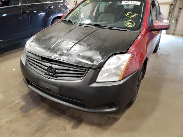 Photo 9 from auction – 2010 NISSAN SENTRA 2.0 with VIN 3N1AB6AP4AL656707