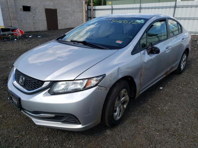 Photo 2 from auction – 2013 HONDA CIVIC LX with VIN 19XFB2F55DE289876