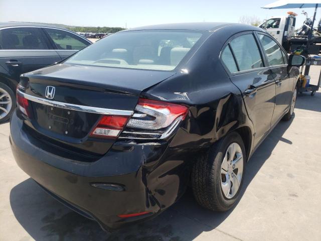 Photo 4 from auction – 2015 HONDA CIVIC LX with VIN 19XFB2F5XFE043389