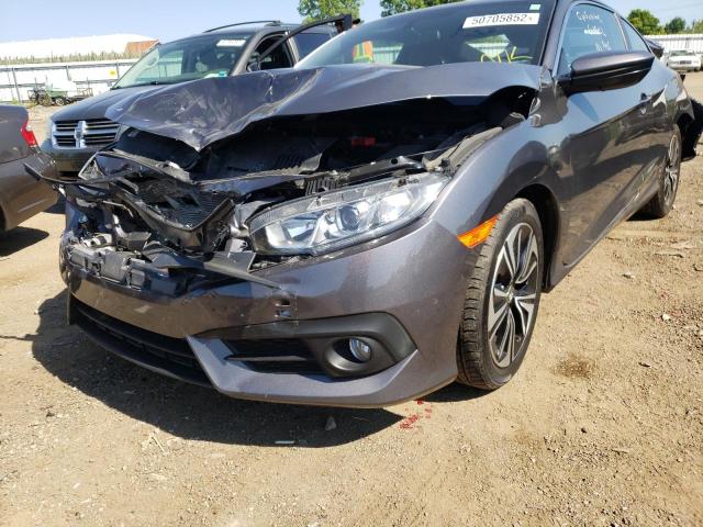 Photo 2 from auction – 2018 HONDA CIVIC EX with VIN 2HGFC3B30JH355551