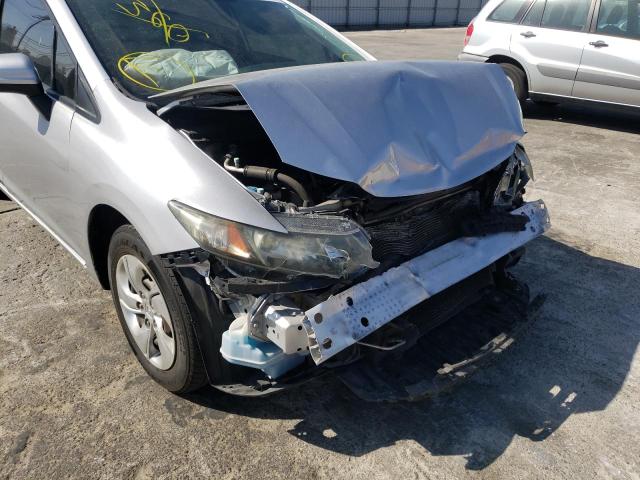 Photo 9 from auction – 2013 HONDA CIVIC LX with VIN 19XFB2F52DE295411