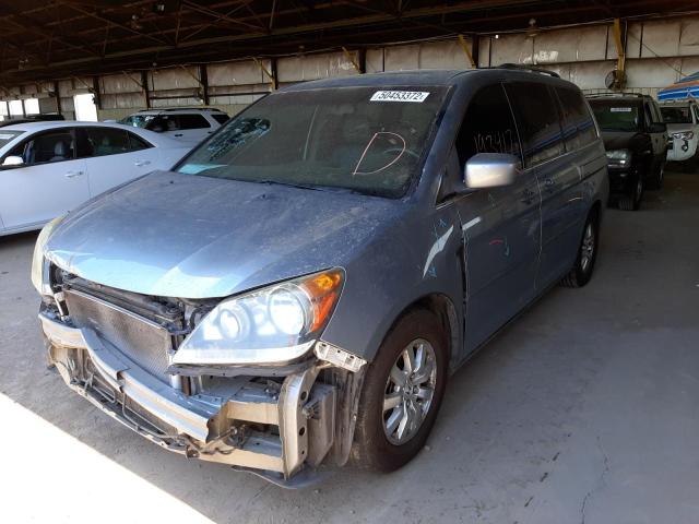 Photo 2 from auction – 2008 HONDA ODYSSEY EX with VIN 5FNRL38748B082152