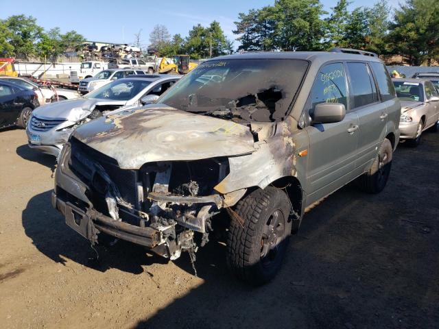Photo 2 from auction – 2007 HONDA PILOT EXL with VIN 2HKYF18697H510912