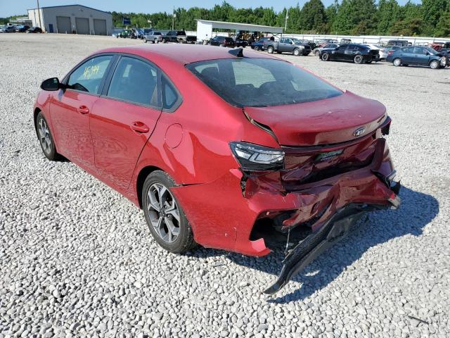 Photo 3 from auction – 2020 KIA FORTE FE with VIN 3KPF24AD2LE152144