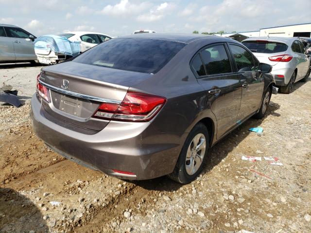 Photo 4 from auction – 2015 HONDA CIVIC LX with VIN 19XFB2F59FE100374