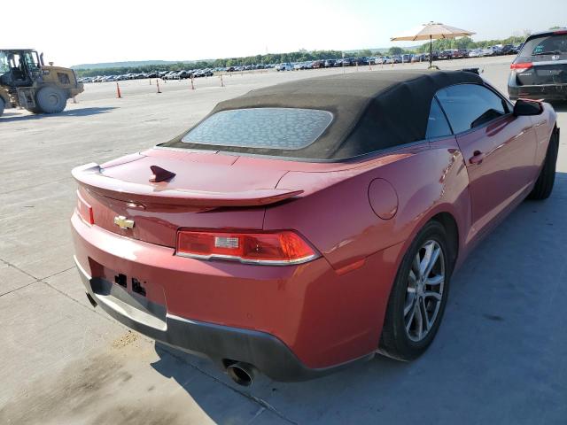 Photo 4 from auction – 2015 CHEVROLET CAMARO LT with VIN 2G1FD3D36F9114810