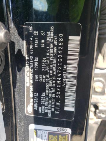 Photo 10 from auction – 2012 KIA OPTIMA EX with VIN 5XXGN4A73CG042880