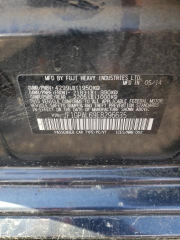 Photo 10 from auction – 2014 SUBARU IMPREZA SP with VIN JF1GPAL69E8296635