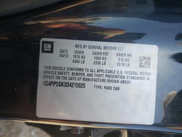 Photo 10 from auction – 2013 BUICK VERANO with VIN 1G4PP5SK3D4215825