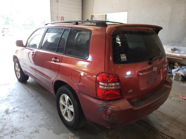 Photo 3 from auction – 2002 TOYOTA HIGHLANDER with VIN JTEGF21A920052449