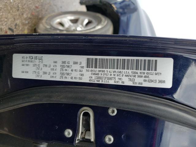 Photo 10 from auction – 2015 RAM 1500 ST with VIN 1C6RR6ST2FS608775