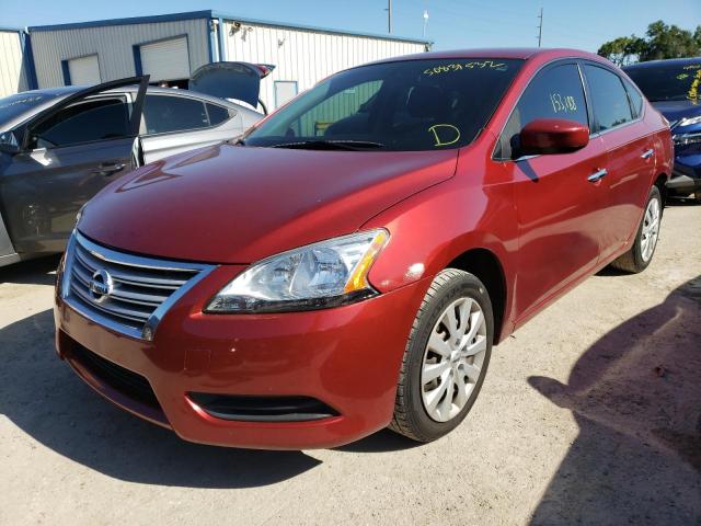 Photo 2 from auction – 2015 NISSAN SENTRA S with VIN 3N1AB7AP7FL688709
