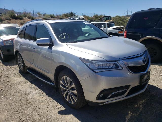 ACURA MDX TECHNO 2014 with VIN 5FRYD4H49EB030417 - Photo from auction