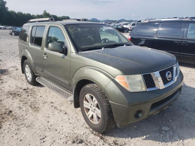 NISSAN PATHFINDER 2005 with VIN 5N1AR18U35C703228 - Photo from auction