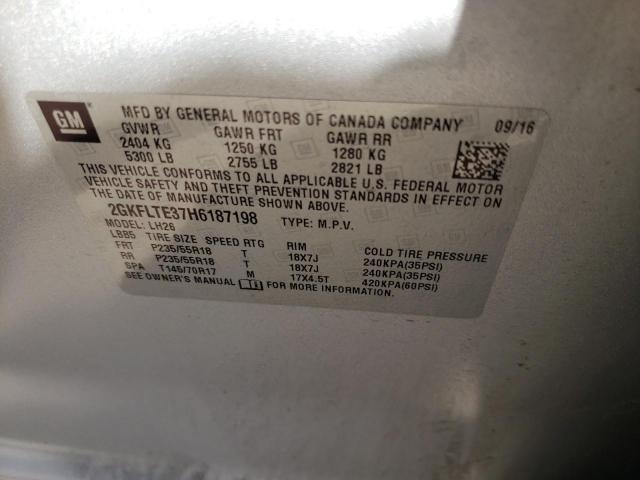 Zdjęcie 10 z aukcji – 2017 GMC TERRAIN SL z VIN 2GKFLTE37H6187198