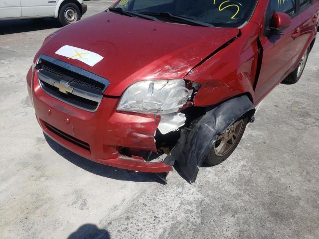 Photo 9 from auction – 2011 CHEVROLET AVEO LT with VIN KL1TG5DEXBB135237