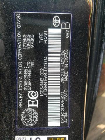 Photo 10 from auction – 2021 TOYOTA COROLLA with VIN JTDBAMDE6MJ010034