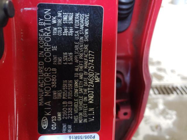 Photo 10 from auction – 2013 KIA SOUL + with VIN KNDJT2A63D7574177
