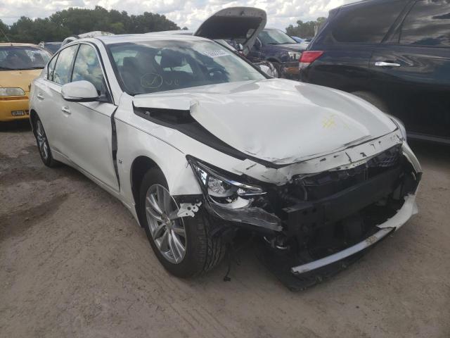 INFINITI Q50 BASE 2015 with VIN JN1BV7AR1FM413579 - Photo from auction