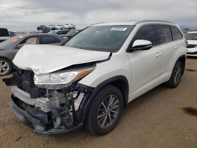 Photo 2 from auction – 2017 TOYOTA HIGHLANDER with VIN 5TDJZRFH4HS520884