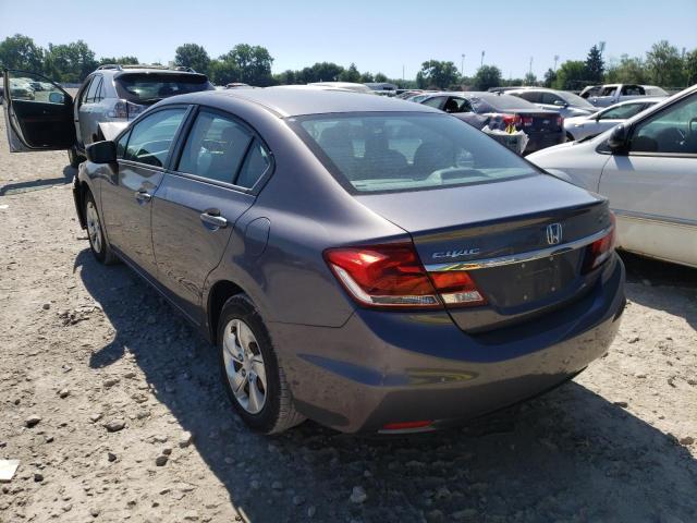 Photo 3 from auction – 2014 HONDA CIVIC LX with VIN 2HGFB2F58EH535892