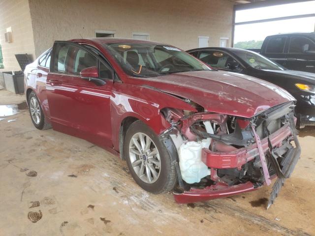 FORD FUSION SE 2017 with VIN 3FA6P0HD1HR410885 - Photo from auction